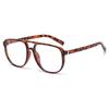 X18266 Men's Fashionable Double Bridge Photochromic Glasses with Simple, Scholarly Design