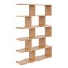 Modern Open Wall Shelves, Bookcase - No. 4 White