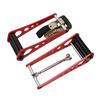 Archery Compound Bow Press Portable Hand Held Bow Accessories for Compound Bow Aluminum Alloy Red