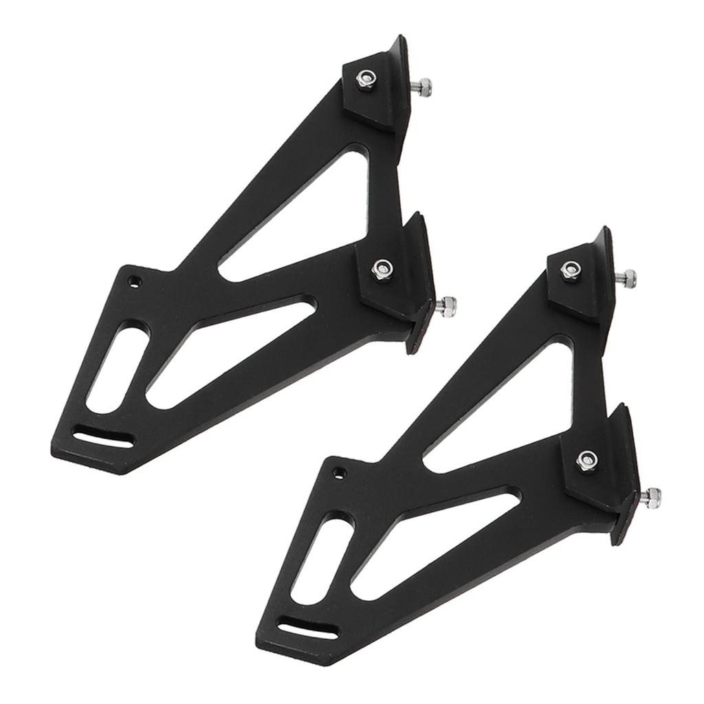 Universal Car CNC Aluminum Alloy Rear Wing Trunk Racing Tail Spoiler Legs Mount Brackets