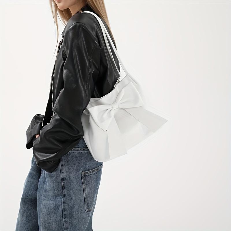 Elegant Bowknot Tote Bag For Women, Sweet Versatile Handbag Shoulder Bag