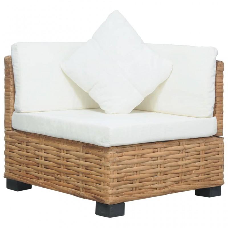 Day and Night - Day and Night Corner Sofa with Natural Rattan Cushions