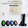 Anti-Lost Alarm Tracking Device Portable Wireless 80dB 30m Distance 499.82MHz One Click Search Tracker ABS Four Colors Key Finder Home Supply