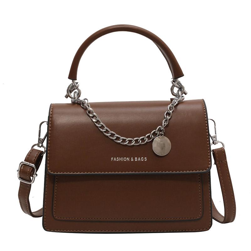 Korean Stylish Crossbody Bags for Women 2026 New Mini Square Handbags Luxury Designer Purses Ladies Travel Chain Shoulder Bags