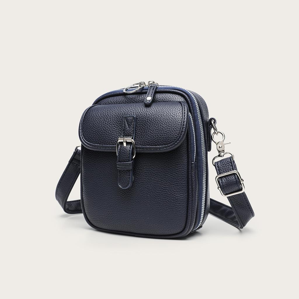 Unisex messenger bag storage bag casual shoulder bag messenger bag mobile phone bag for
