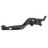 Folding Brake Handle, Anodized Finish T6063 CNC Aluminum Angle Adjustable Folding Brake Lever Rigid Shock Resistant DAX125 ST125 (Black)