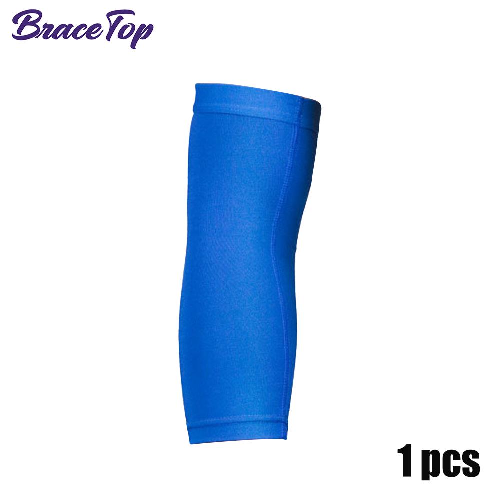 Breathable Arm Support Sleeve Sun UV Protection Basketball Running Fitness Armguards Sports Compress Elbow Pads for Men Women