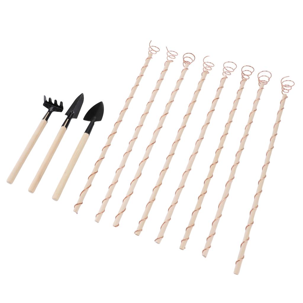 Electroculture Plant Stakes Professional Copper Coil Antennas Garden Stakes for Growing Garden