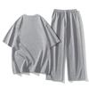 Casual Sports Suit Men's Summer Loose Short-sleeved Two-piece Set