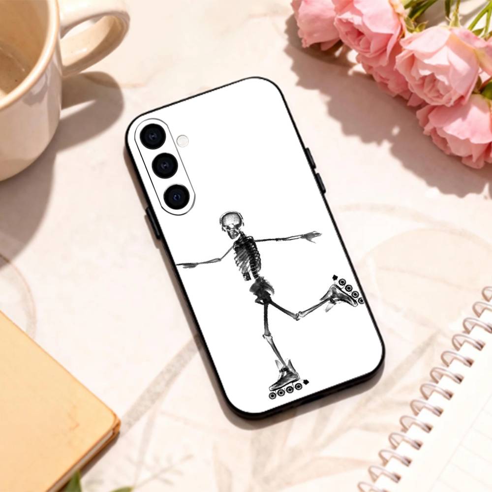 Cool Play P-Patin Sports Phone Case For Samsung Galaxy A73,A72,A71,A70,A53,A52,A51,Others Soft Black Shell