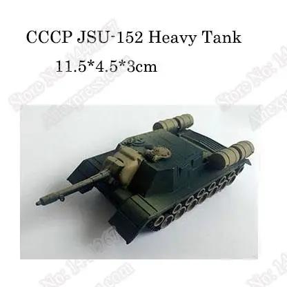 1/72 4D Plastic Assemble Tank Kits World War II Model Puzzle Assembling Military Sand Table Toys For Children
