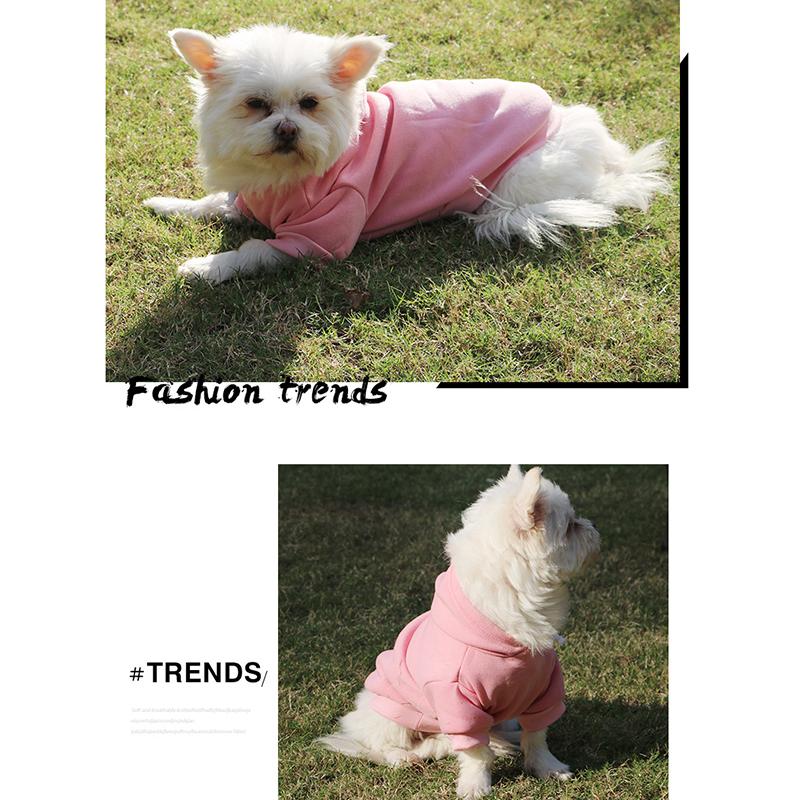 Polarowa bluza z kapturem dla psa, dwunożny pulower, sweter dla zwierzęcia, ciepłe ubranka dla szczeniaka, strój dla małego psa, przytulna odzież dla zwierzęcia, kurtka z kapturem dla zwierzęcia wielokrotnego użytku