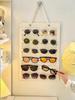 1pc Sunglasses Storage Organizer,Holds 12 Pairs of Eyeglasses,  Hanging Glasses Display Rack,Versatile Wall-Mounted Glasses Hold