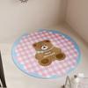 Children's Non-slip Cartoon Bathroom Mat with Suction Cups