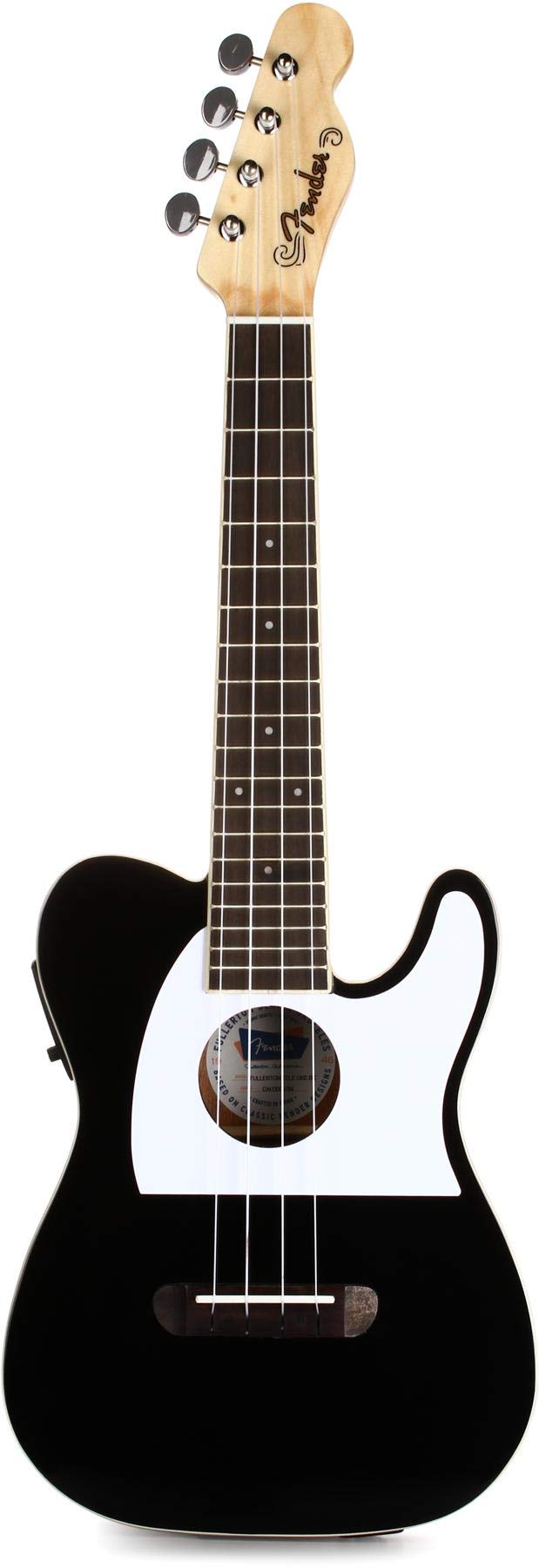 

Fender Ukulele Fullerton черный мягкий чехол в комплекте Tele® Uke,