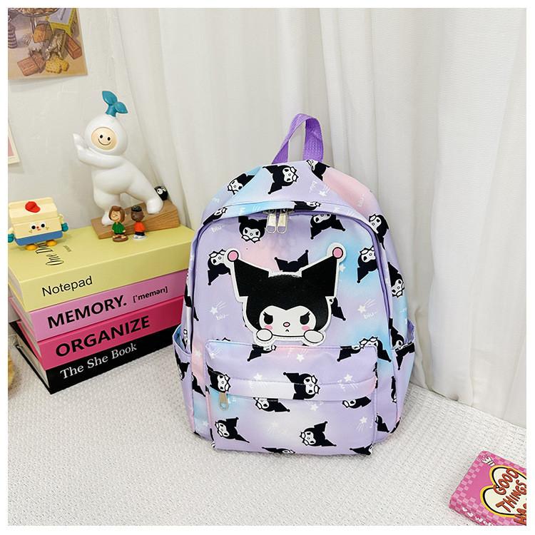 Adorable Cartoon Lightweight Backpack For Kids Comfortable Nylon Material
