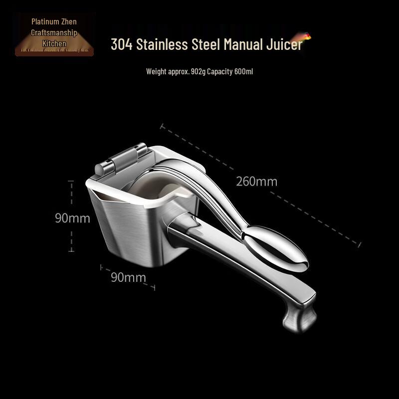 Bozhen Manual Stainless Steel Citrus Juicer