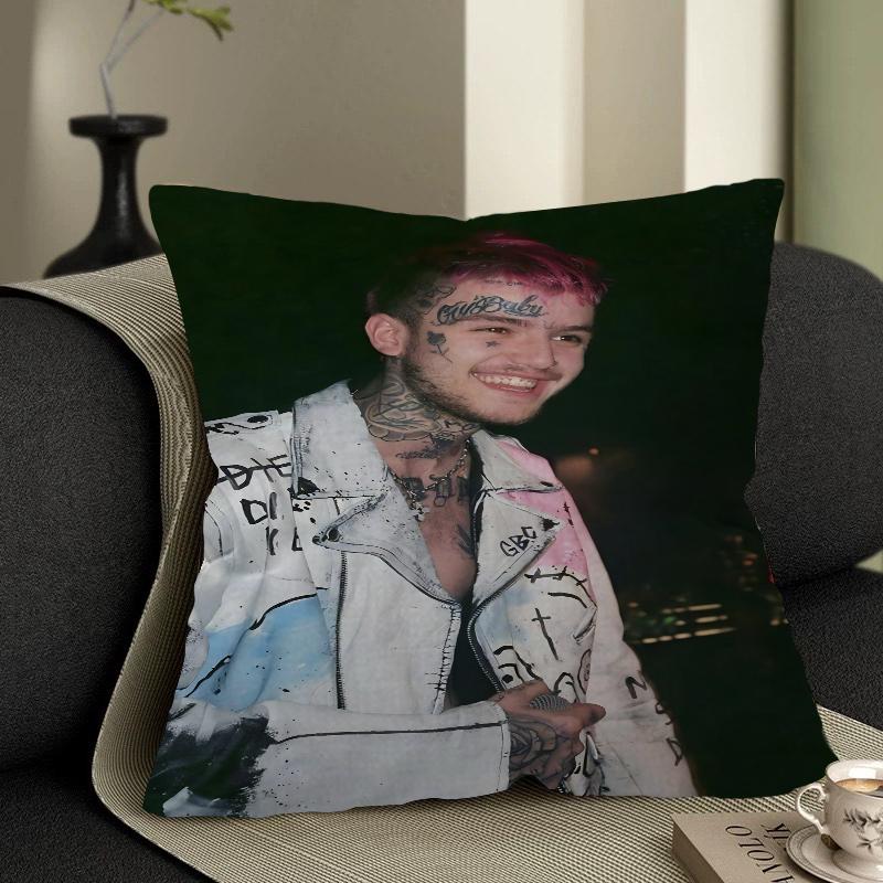 Lil Peep Pillow Gift Home Office Decoration Pillow Bedroom Sofa Car Cushion CoverPillow Case