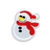 Christmas Embroidered Patches Repair Patch Self Adhesive Patch Cartoon Santa Claus Appliques For Apparel Bags Accessories