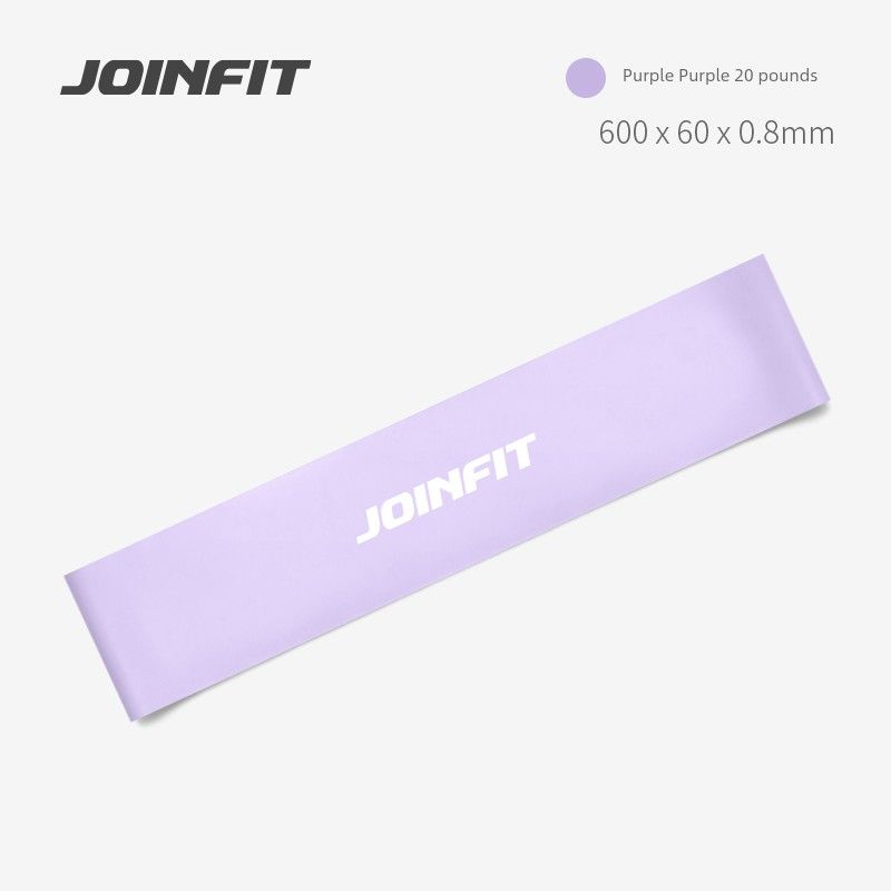 

Joinfit Fitness Elastic Force Circle Hip Slimming Leg Yoga Aid Strength Training Household Leg Resistance Latex Ring Rose purple 20 pounds(Ladies Intermediate)