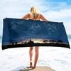 12 Constellations Beach Towel Microfiber Sand Free Mysterious Galaxy Bath Towel Quick Dry Swimming Pool Spa Travel Sport Towels