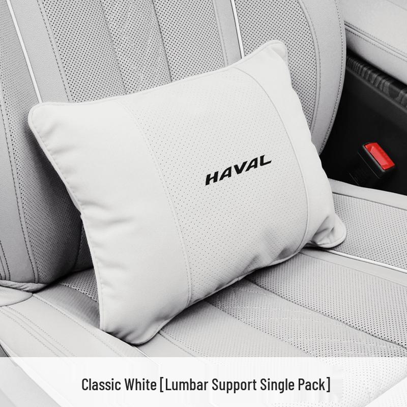 Compatible Neck Pillow & Lumbar Support for Haval H6, Chitu, First Love, Big Dog, H2, H4, H5, H7, H8, H9 Headrests