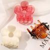 Fashion Claw Clip Hair Clips for Hair Women Colorful Solid Color Flower Shape Girls Hair Claw Hair Barrettes Hair Accessories