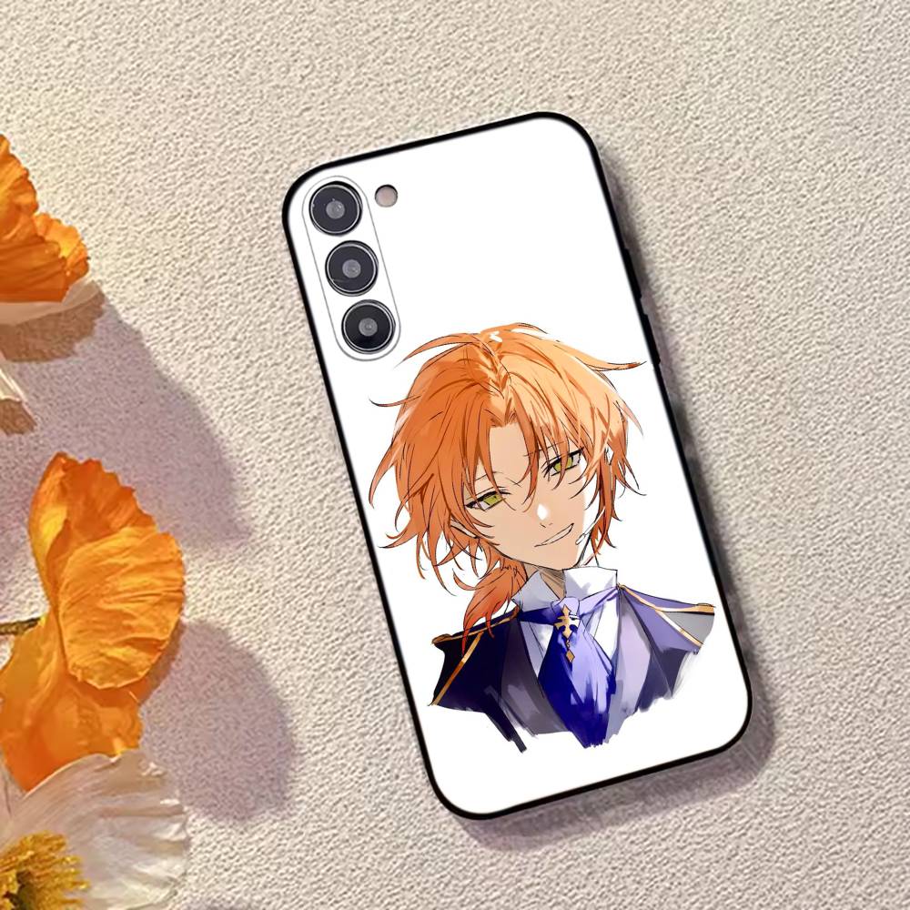 Game Ensemble Stars Tsukinaga Leo Phone Case Silicone Soft For Samsung Galaxy A73,A72,A71,A70,A53,A52,A51