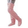 High Sock Knee Slipper Plush Cozy Fuzzy Socks Women Warm Soft Fluffy Thick Gift