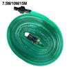 Lightweight and Efficient PVC Flat Sprinkler Soaker Hose for Watering in For Garden Flowers Beds Vegetable Shrub Tree Yard