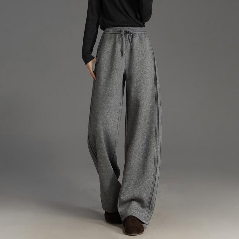 Demana Women's High-Waisted Banana Cut Casual Sweatpants