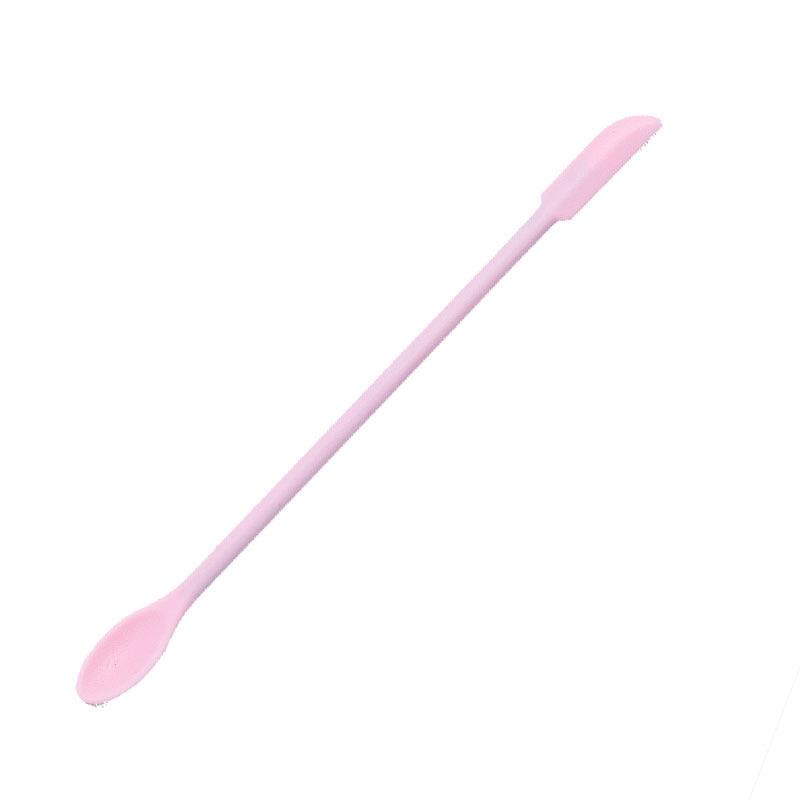 Double-Headed Seal Wax Stamp Scraper Heat Resistant Multifunctional Dip Spoon Powder Cleaning Silicone Spoon Stirring Mixing Rod