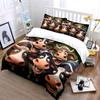 Cartoon Cow Decor Set Funny Multiple Sizes Kid'S And Adults' Bedroom Exquisite 3Pc Bedding Set, Gift