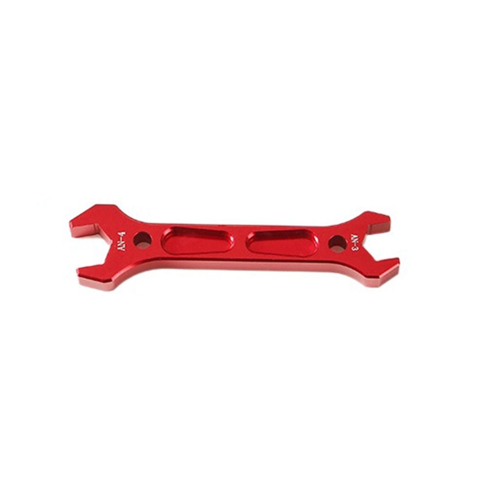 Red AN Spanner Tool Set Aluminum Door Panel Removal Tool Oil-cooled Joint Wrench  Oil Pipe