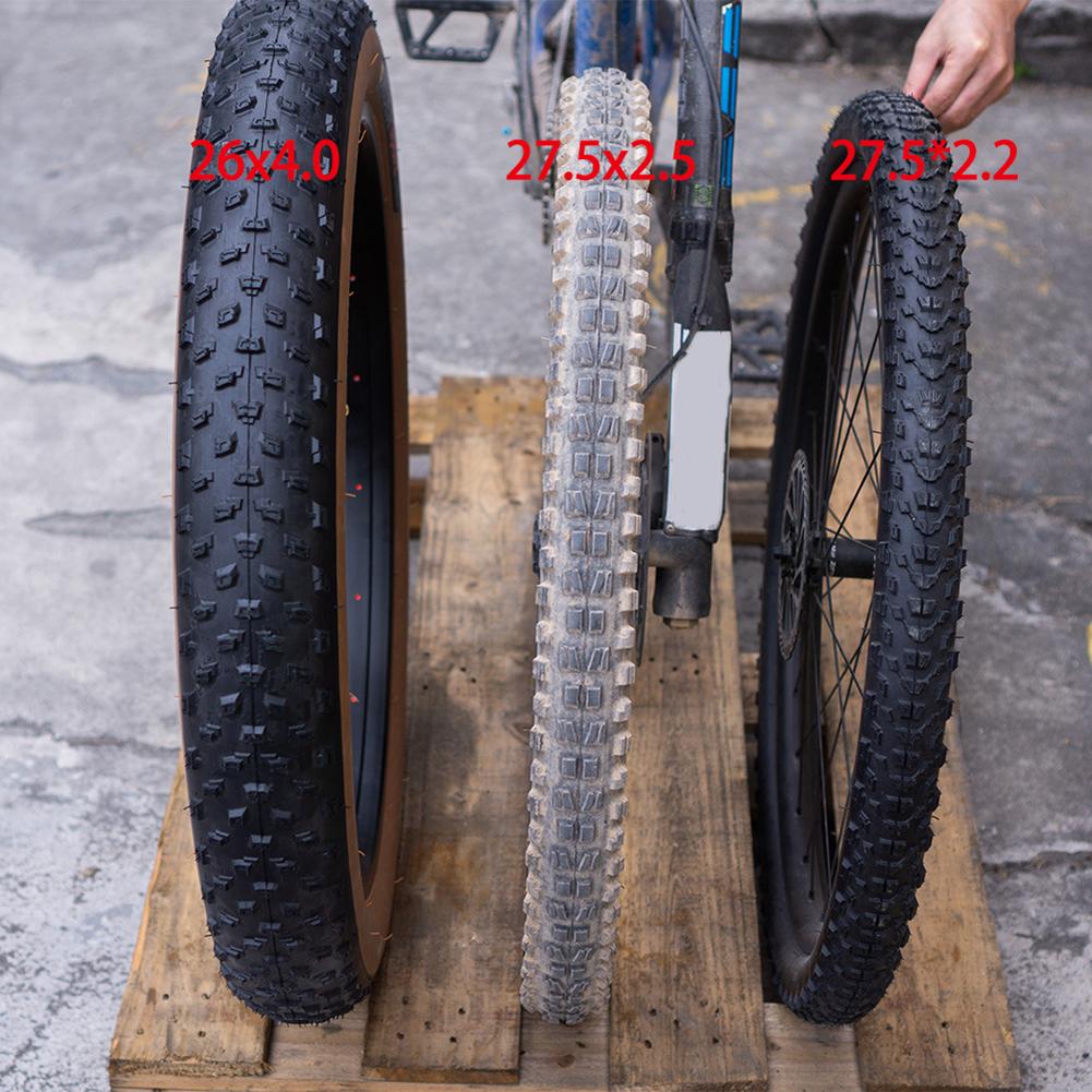 20/26In Bicycle Inner Tube Anti Slip Fat Bike Tire Wear Resistant Treaded Tire Anti Shake Mountain Bike Tire Bicycle Accessories