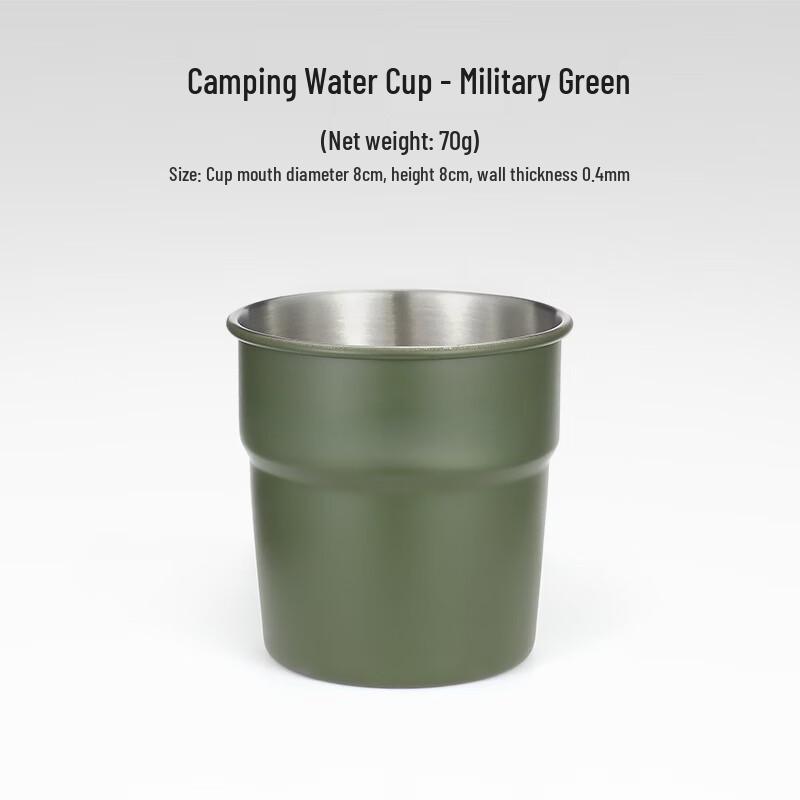 Outdoor 304 Stainless Steel Camping Mug
