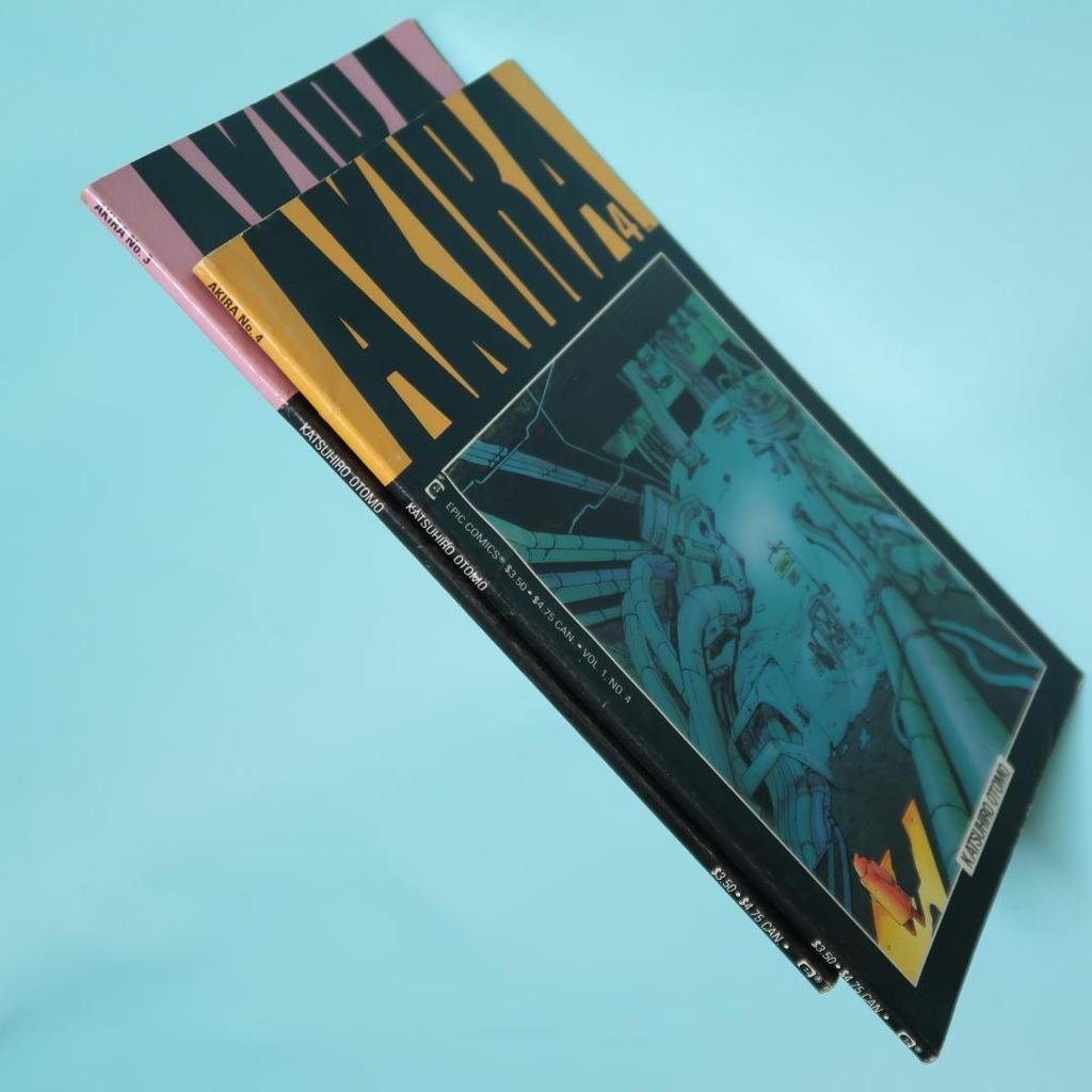 [USED] Sale! Foreign Books AKIRA VOL.1 NO.3&4 EPIC COMICS 2 Books