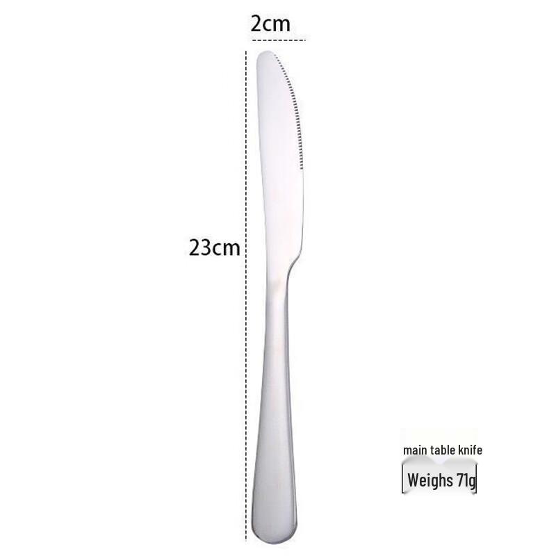 WZ410 Stainless Steel Cutlery Main Dinner Knife