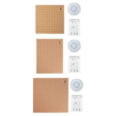 30x Macrame Board and Pins Reusable Craft Portable Macrame Board