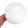 Plastic Mushroom Lampshade Simple Pendant Light Cover Replacement for Bedroom Living Room Ceiling Fan Decorative Lamp Shade