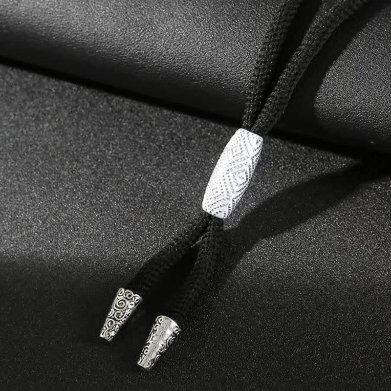 Vintage Western Cowboy Bolo Tie Carved Tube Necktie Punk Necklace Costume Accessory Bolo Tie Western
