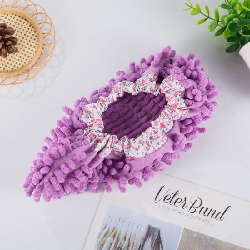 Verdickte SpitzenschuhüberzügeMoppschuhüberzüge Reinigungs- und Mopp-Hausschuhe