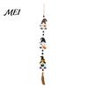 Entrance Door Hanging Sign Halloween Beaded Sign, Witch Pumpkin Bat Pendant Garland for Indoor Outdoor Party Ornaments Door, Spooky Festive Home Decor