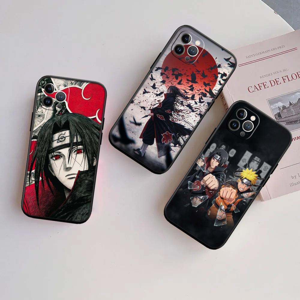 RA25 Naruto Uchiha Itachi New High-End Shell Phone Case for Redmi Note 10 11 12 Pro Max 10S 10C 10T 11A 11S 12S 12C