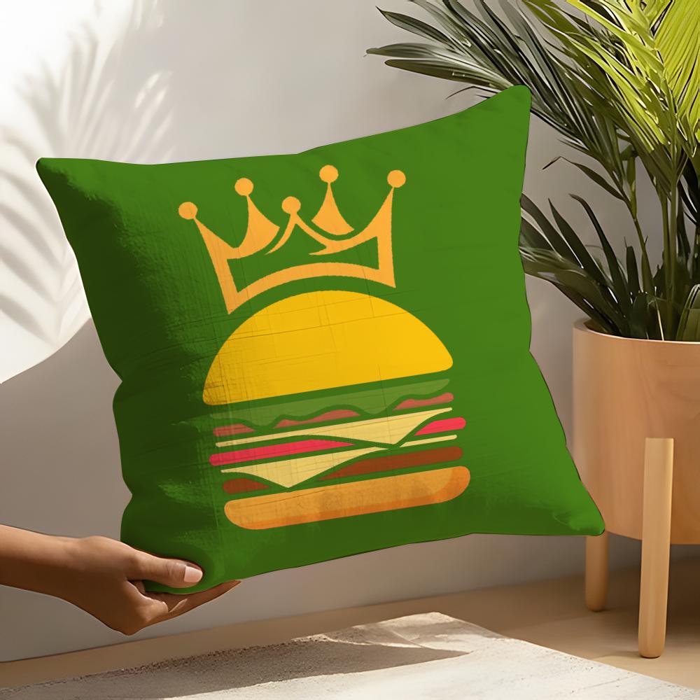 Bburger Kking Pillow Case Home Living Room Decoration Linen Pillow Cases Cushion Cover 30X30cm