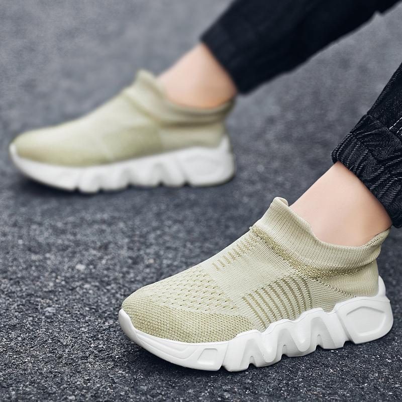 Fashion Simple Design Children Boys Shoes Casual Knitting Shoes Breathable Sneakers Popular Girls Cmfortable Baby Shoes