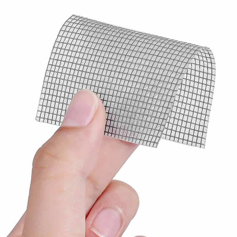 Self Adhesive Window Screen Repair Window Mosquito Net Repair Tape Patch Anti-Insect Mosquito Mesh Broken Holes Repair stick