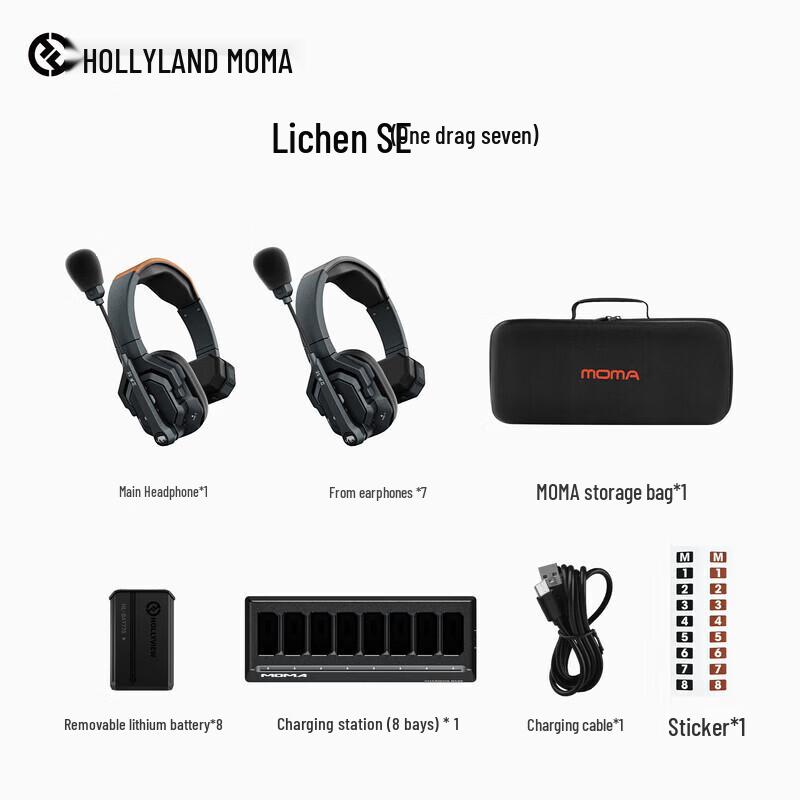 

MOMASE Wireless Intercom Headset System
