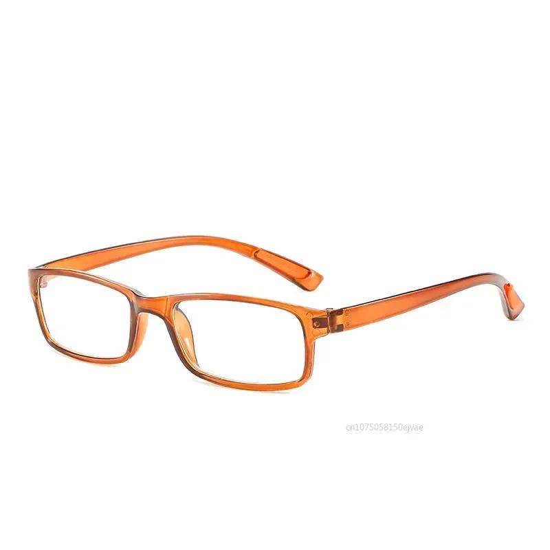 Prescription Myopia Eyeglasses Reading Glasses for Men Women Ultra-light TR90 Square Myopia Glasse with Degree -0.5 -1.0 To -6.0 Myopia 2.5
