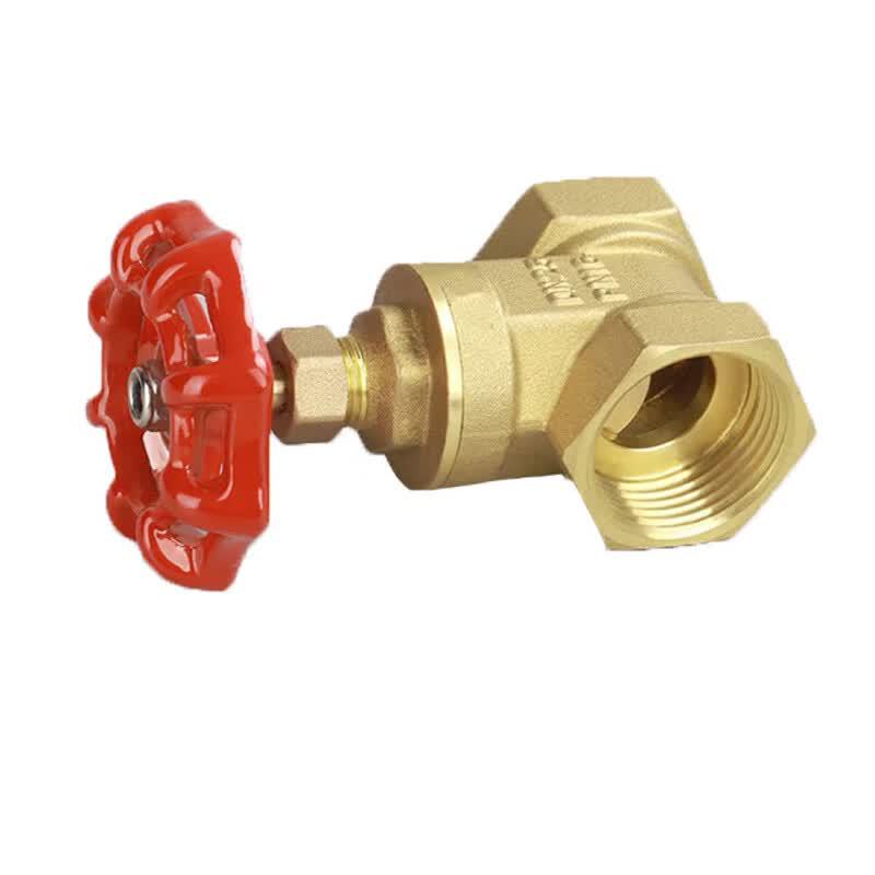 JIANGPU DN25 Double Internal Thread Copper Gate Valve